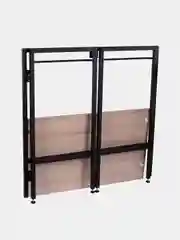Стол BRABIX Smart CD-009 (ш800*г455*в795мм), ЛОФТ, складной, металл/ЛДСП дуб, 641874