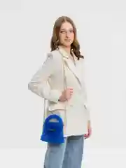 Синий сумка из бусин Joelle
