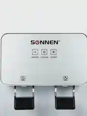 Кулер для воды SONNEN TSE-02WP, настольный, нагрев/охлаждение, 2 крана, белый
