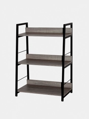 Стеллаж на металлокаркасе BRABIX LOFT SH-002 (ш600*г350*в845мм), цвет дуб антик, 641232