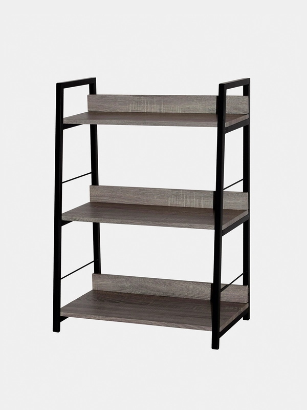 Стеллаж на металлокаркасе BRABIX LOFT SH-002 (ш600*г350*в845мм), цвет дуб антик, 641232