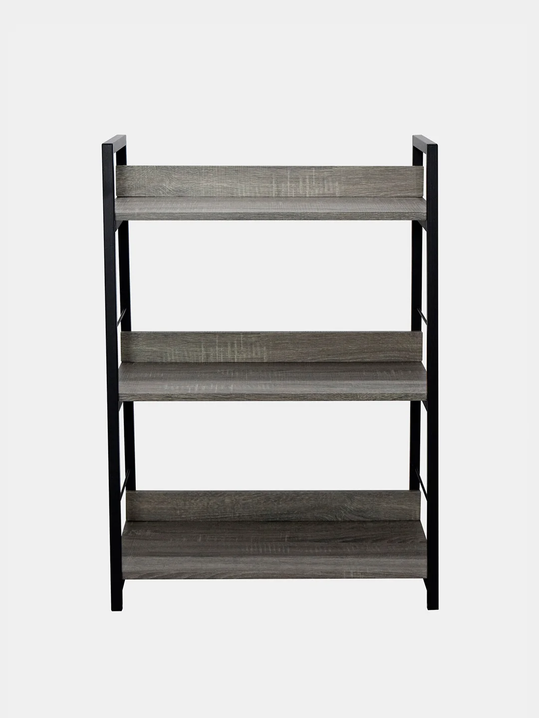 Стеллаж на металлокаркасе BRABIX LOFT SH-002 (ш600*г350*в845мм), цвет дуб антик, 641232