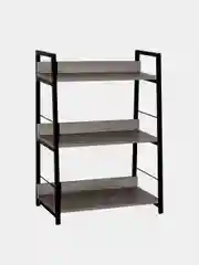 Стеллаж на металлокаркасе BRABIX LOFT SH-002 (ш600*г350*в845мм), цвет дуб антик, 641232