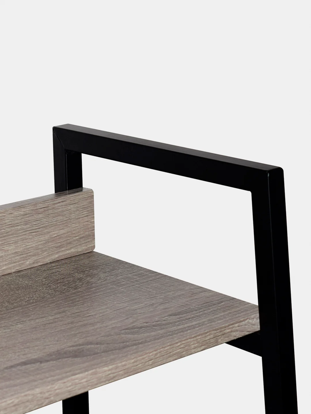 Стеллаж на металлокаркасе BRABIX LOFT SH-002 (ш600*г350*в845мм), цвет дуб антик, 641232