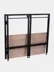 Стол BRABIX Smart CD-010 (ш1000*г505*в795мм), ЛОФТ, складной, металл/ЛДСП дуб, 641876