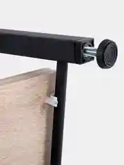 Стеллаж BRABIX Smart SH-006 (ш605*г295*в790мм), ЛОФТ, трапеция, складной, металл/ЛДСП дуб