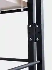 Стеллаж BRABIX Smart SH-006 (ш605*г295*в790мм), ЛОФТ, трапеция, складной, металл/ЛДСП дуб