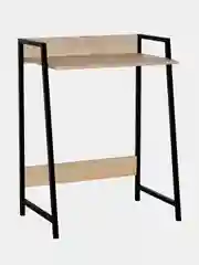 Стол на металлокаркасе BRABIX LOFT CD-003 (ш640*г420*в840мм), цвет дуб натуральный, 641217