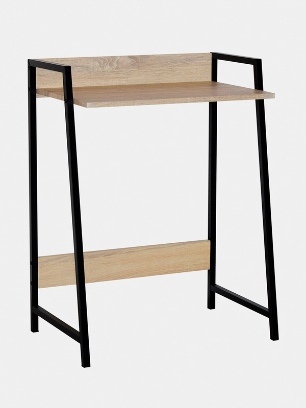 Стол на металлокаркасе BRABIX LOFT CD-003 (ш640*г420*в840мм), цвет дуб натуральный, 641217