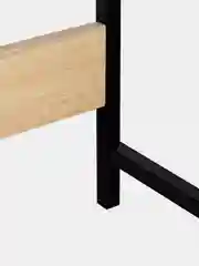 Стол на металлокаркасе BRABIX LOFT CD-003 (ш640*г420*в840мм), цвет дуб натуральный, 641217
