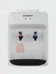 Кулер для воды SONNEN TSE-02WT, настольный, нагрев и охлаждение, белый, 2 крана