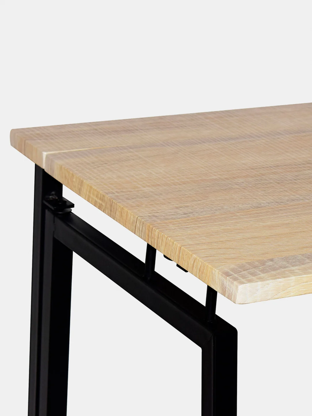 Стол на металлокаркасе BRABIX LOFT CD-001 (ш800*г440*в740мм), складной, цвет дуб, 641211