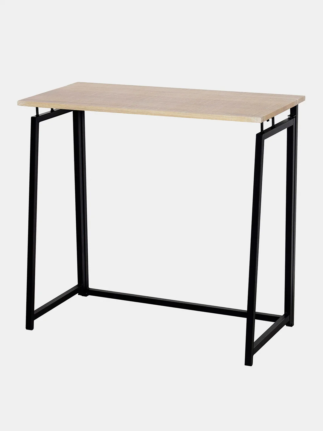 Стол на металлокаркасе BRABIX LOFT CD-001 (ш800*г440*в740мм), складной, цвет дуб, 641211