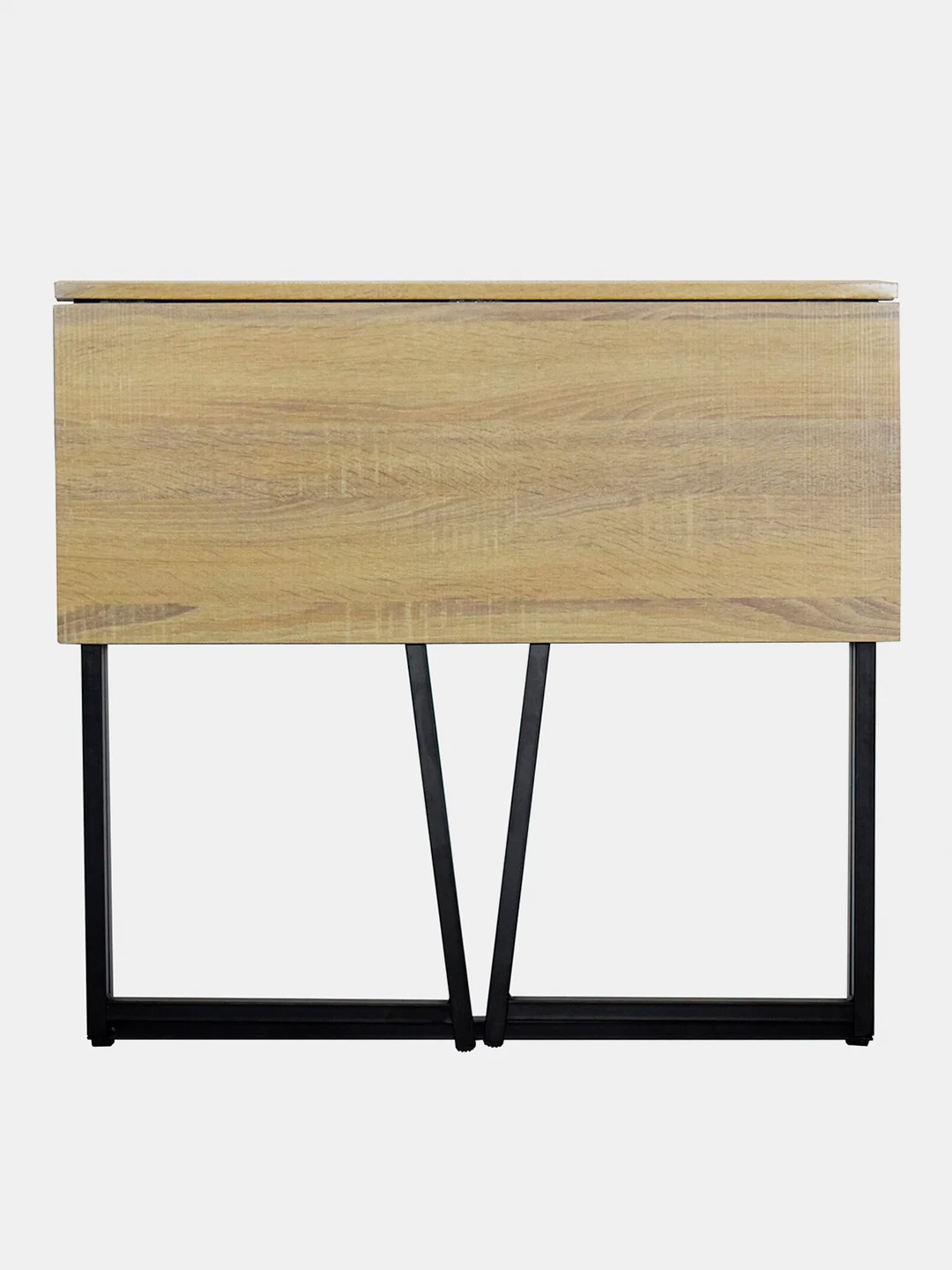 Стол на металлокаркасе BRABIX LOFT CD-001 (ш800*г440*в740мм), складной, цвет дуб, 641211