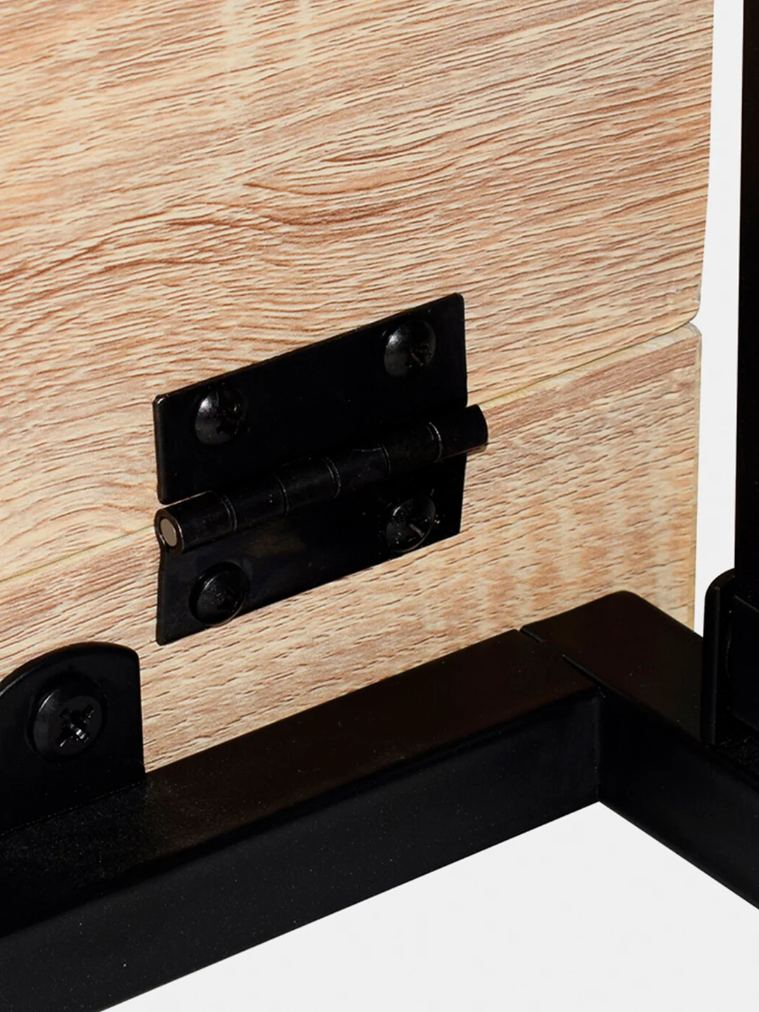 Стол на металлокаркасе BRABIX LOFT CD-001 (ш800*г440*в740мм), складной, цвет дуб, 641211
