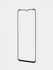 Защитное стекло "Картофан" для Infinix Hot 20i, с олеофобным покрытием и черной рамкой