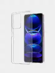 Чехол для Xiaomi Poco X5 Pro 5G / Redmi Note 12 Pro Plus 5G прозрачный, силиконовый