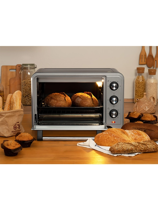 Мини-печь Harper  HMO-3301 с двойным стеклом и подсветкой / 33л, 1600 Вт