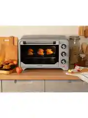 Мини-печь Harper  HMO-3301 с двойным стеклом и подсветкой / 33л, 1600 Вт