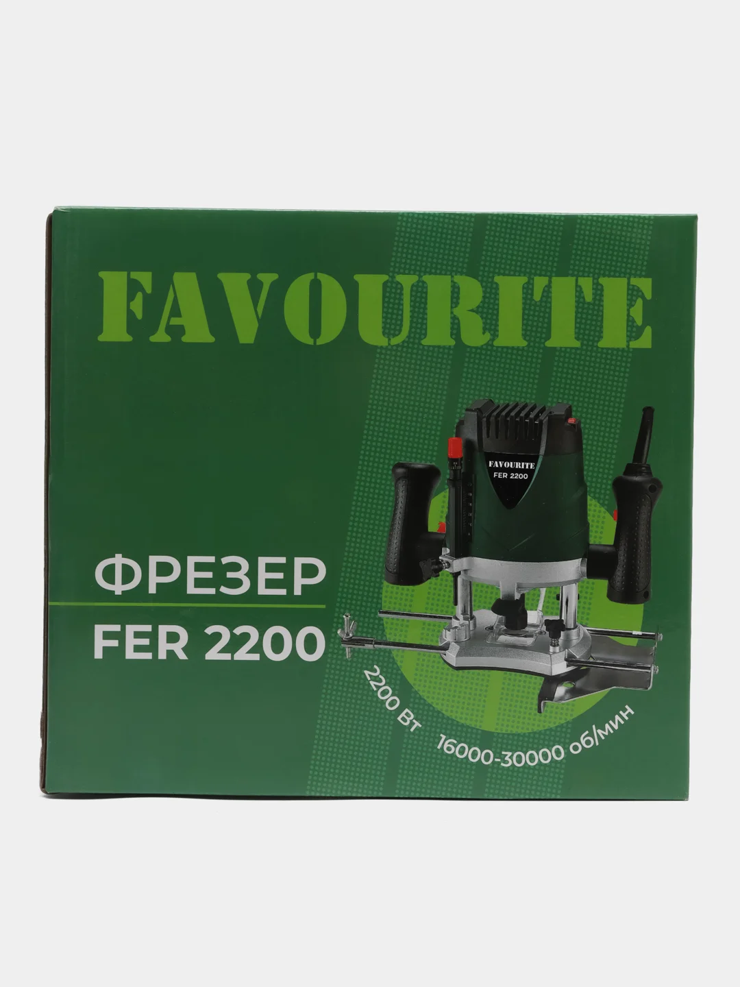 Фрезер электрический FAVOURITE FER 2200, 2,2 кВт, цанга 8,12 мм, 16000-30000 об/мин