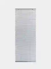 Жалюзи горизонтальные BRABIX 100*160 см, АЛЮМИНИЙ, цвет серебристый, 606041