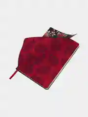 Ежедневник недатированный BRAUBERG Vista Pomegranate, под кожу, А5, 138х213 мм, 136 листов