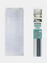 Жалюзи горизонтальные BRABIX 100*160 см, АЛЮМИНИЙ, цвет белый, 606040