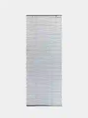 Жалюзи горизонтальные BRABIX 80*160 см, АЛЮМИНИЙ, цвет серебристый, 606039