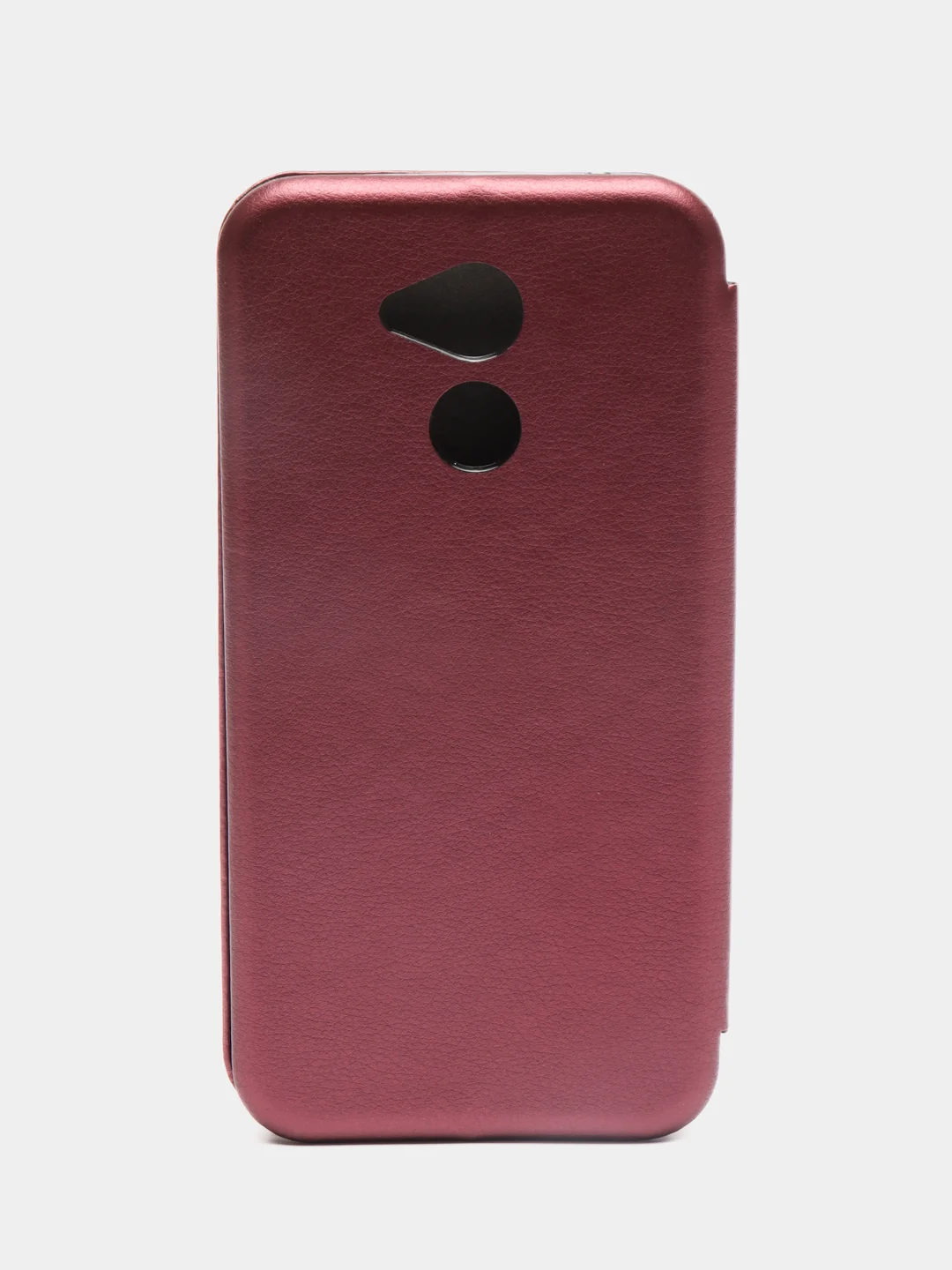 Багровый чехол-книжка Honor 6A