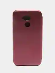 Багровый чехол-книжка Honor 6A