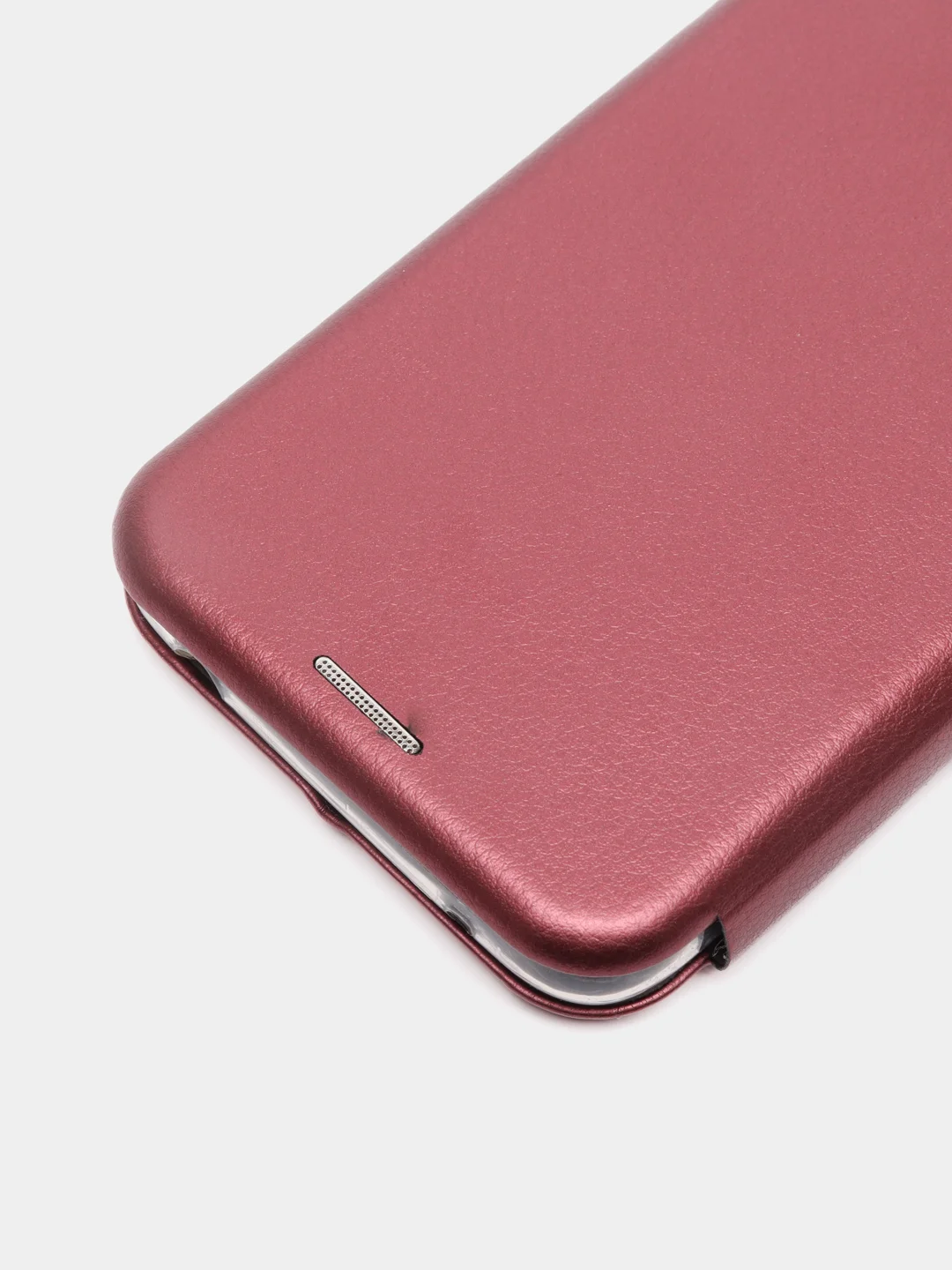 Багровый чехол-книжка Honor 6A