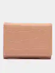 Бежевый кошелек женский