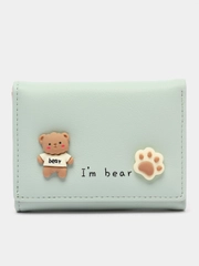 Женский кошелек "I am bear", детский (мишка)