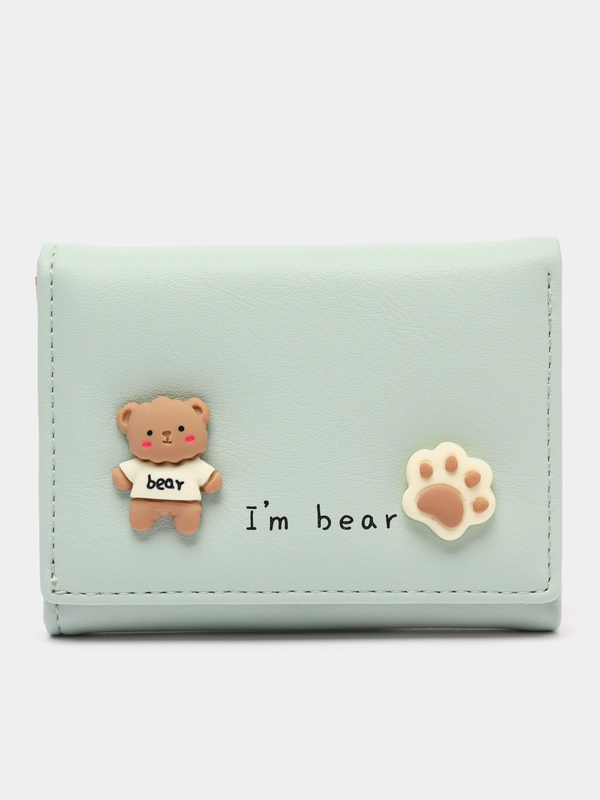 Женский кошелек "I am bear", детский (мишка)