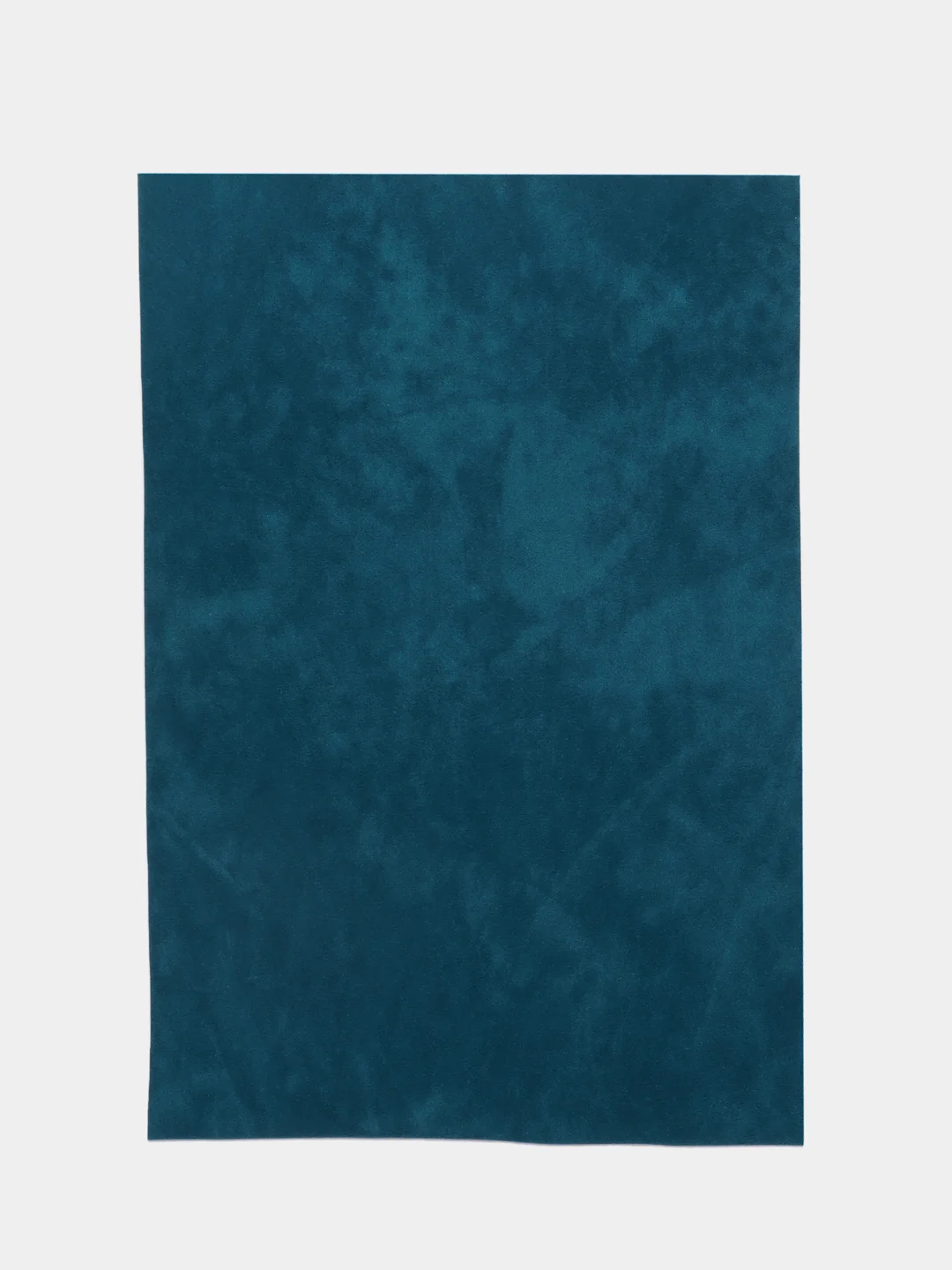 Тёмно-бирюзовый двусторонняя замша, 20*30 см