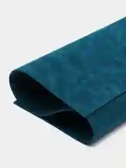 Тёмно-бирюзовый двусторонняя замша, 20*30 см