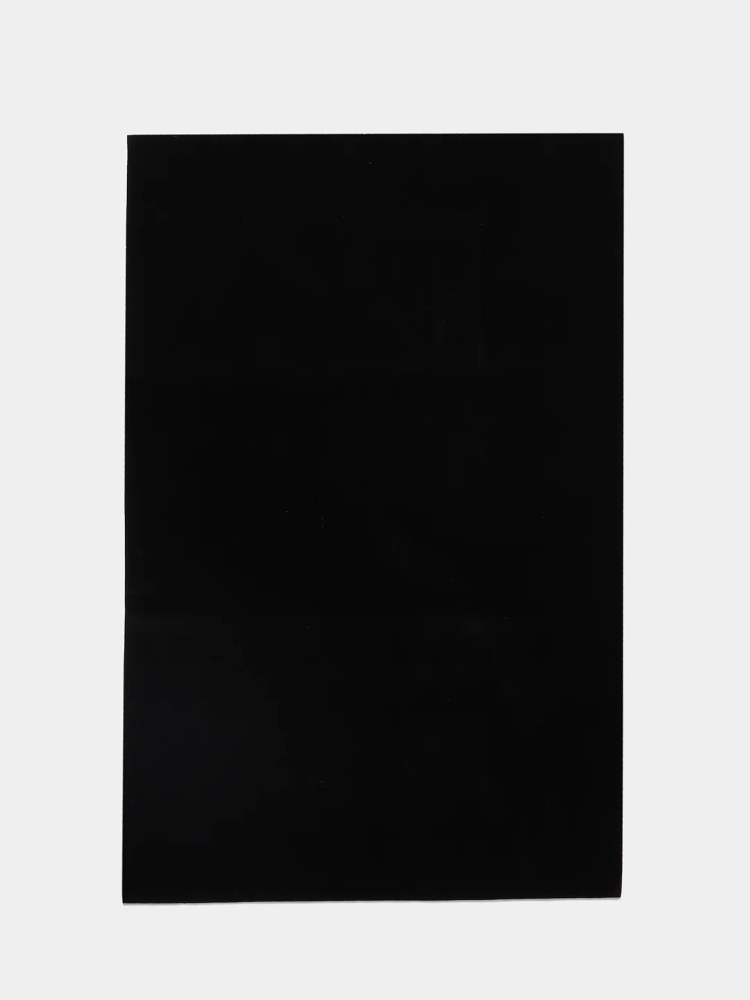 Черный двусторонняя замша, 20*30 см