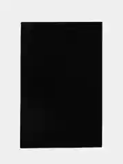 Черный двусторонняя замша, 20*30 см