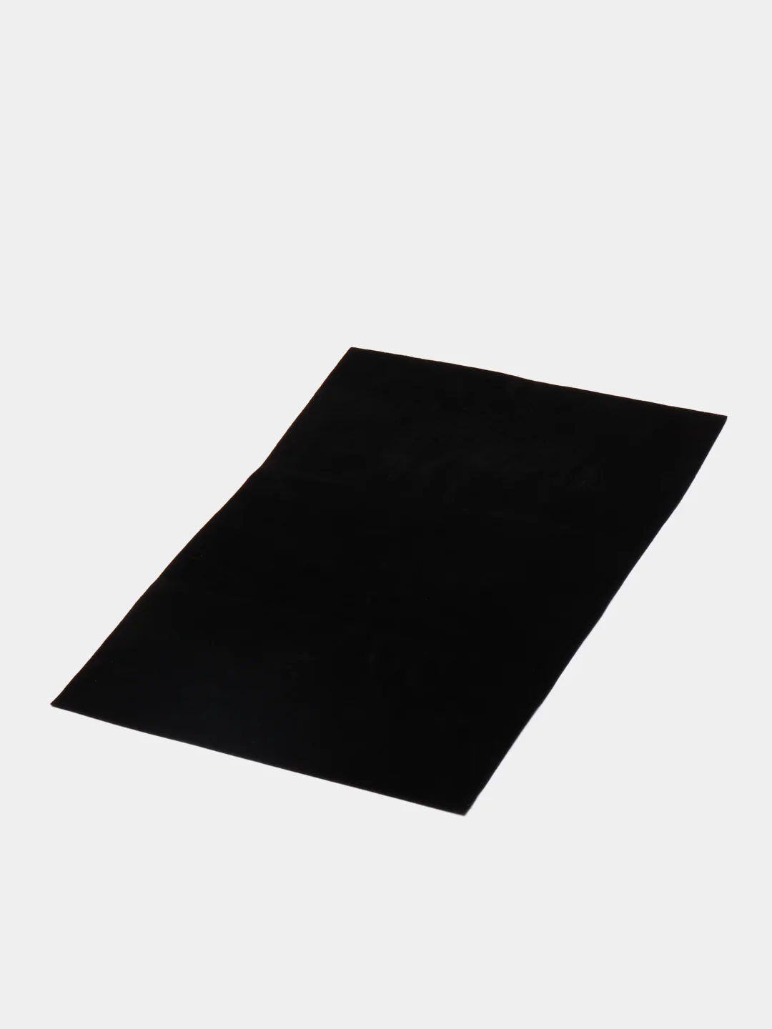 Черный двусторонняя замша, 20*30 см