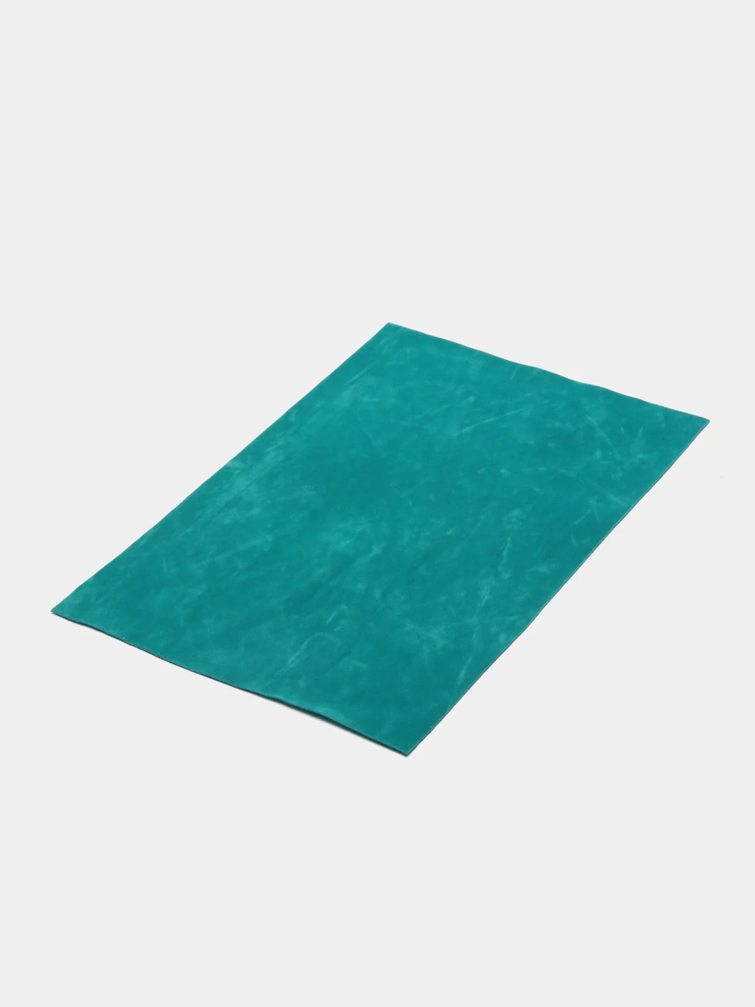 Бирюзовый двусторонняя замша, 20*30 см