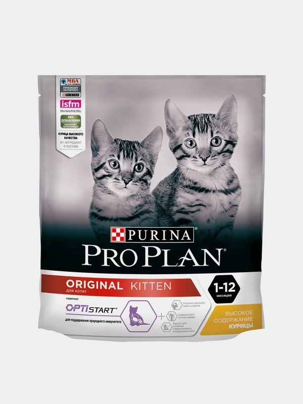 Сухой корм Проплан / Pro Plan для котят Курица, 400гр