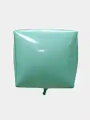 Желтый воздушный шар Куб Кубошар фольгированный