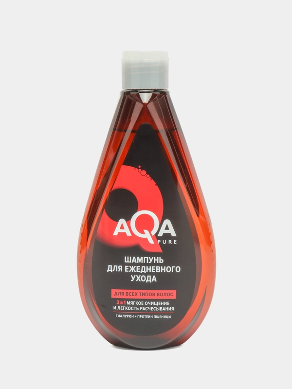Шампунь AQA Pure, для ежедневного ухода, 400 мл