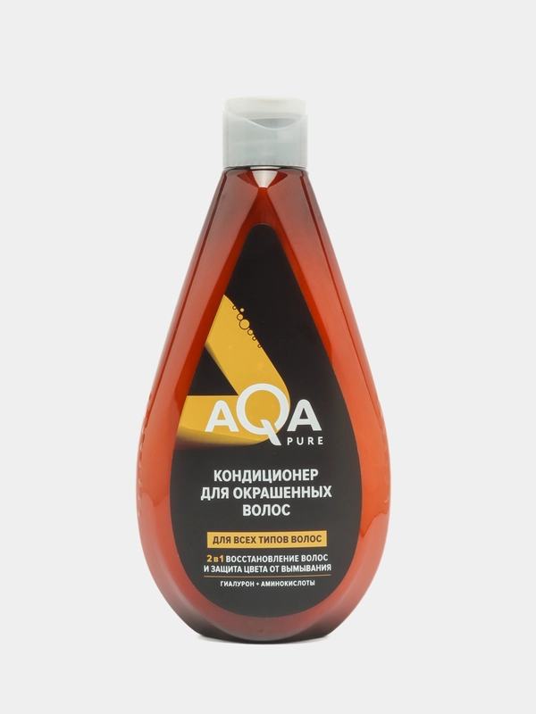 Кондиционер для окрашенных волос AQA Pure, 400 мл