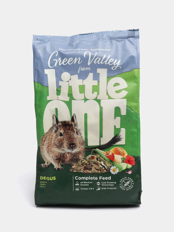 Little One Зеленая долина. Корм из разнотравья для дегу, 750г