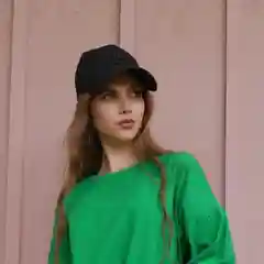 Черный бейсболка женская, кепка
