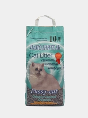 Наполнитель для кошачьего туалета Pussy Cat "Океанический" впитывающий, 10 л