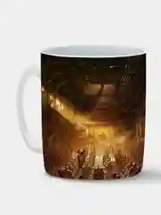 Кружка CoolPodarok "Battle of the immortals. Войско Построение Копья"