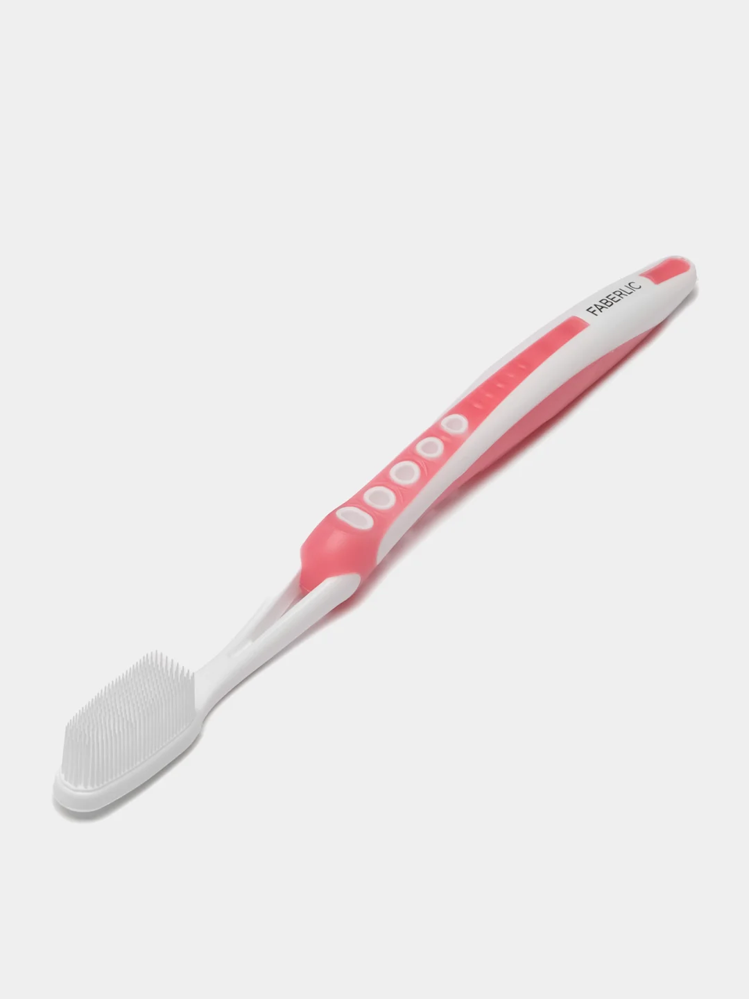 Розовый силиконовая зубная щетка Faberlic Expert Pharma, 4 цвета