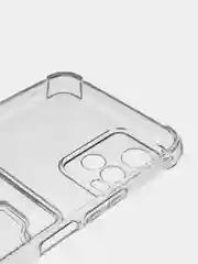 Белый чехол с карманом для карт Vivo Y21/Y33,Y15s, Y17/Y15/Y12/Y11,Y12S/Y12A/Y20, противоударный